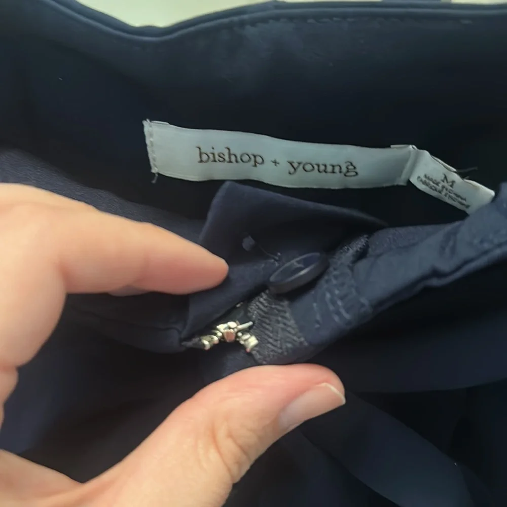 Anthropologie Bishop + Young Paperbag Crop Pants NEW - Picture 14 of 14